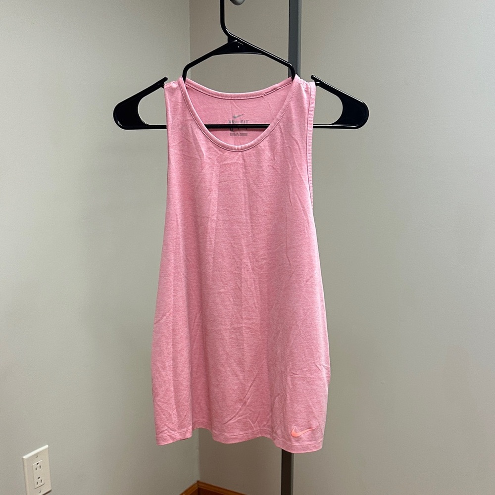 Nike Women's Light Pink Tank Top